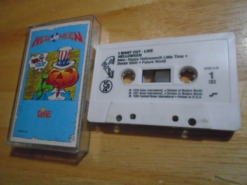 Rare oop helloween cassette - oop,